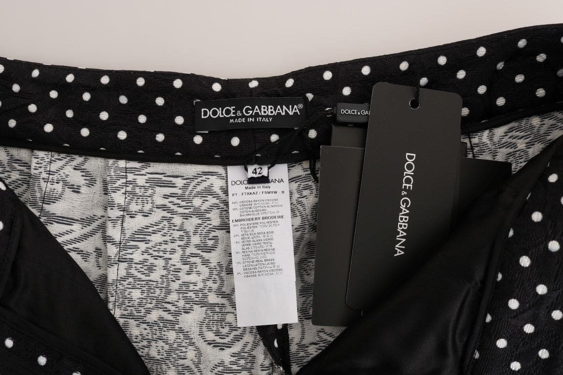 Pantalon élégant à pois Dolce &amp; Gabbana