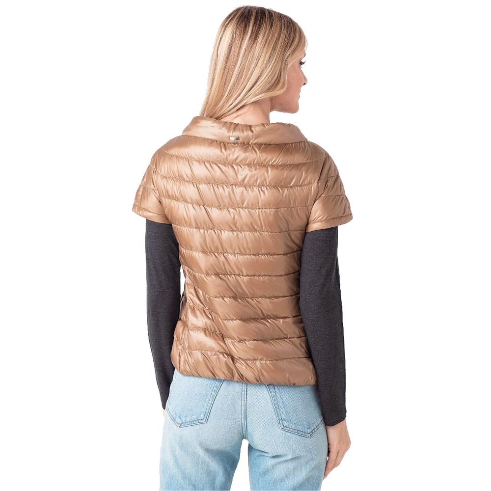 Herno Beige Nylon Vest