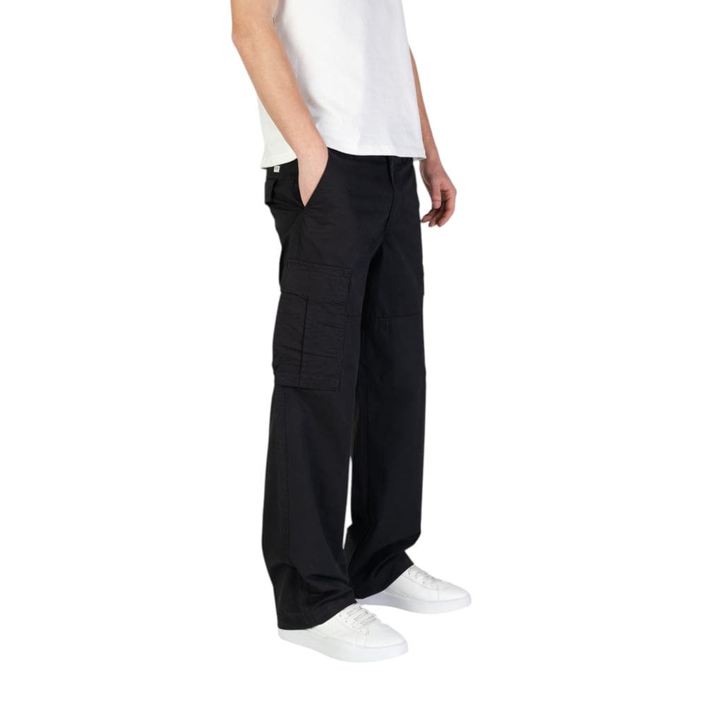 Jack Jones Black Cotton Jeans & Pant