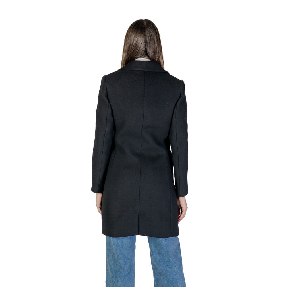 Morgan De Toi Black Wool Jackets & Coat