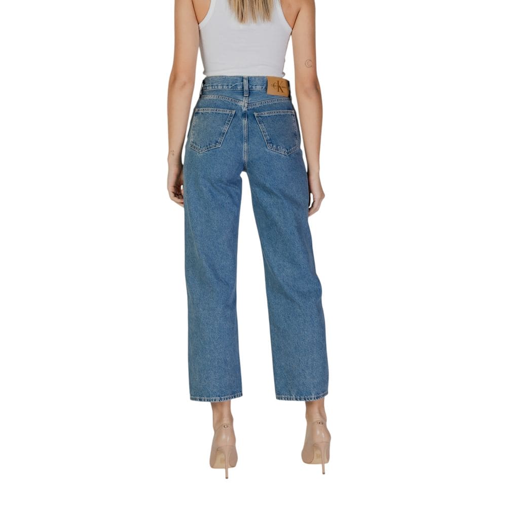 Calvin Klein Jeans Blue Cotton Jeans & Pant