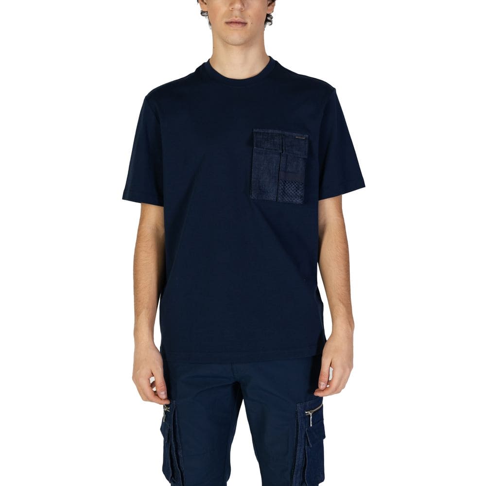 Antony Morato Blue Cotton T-Shirt