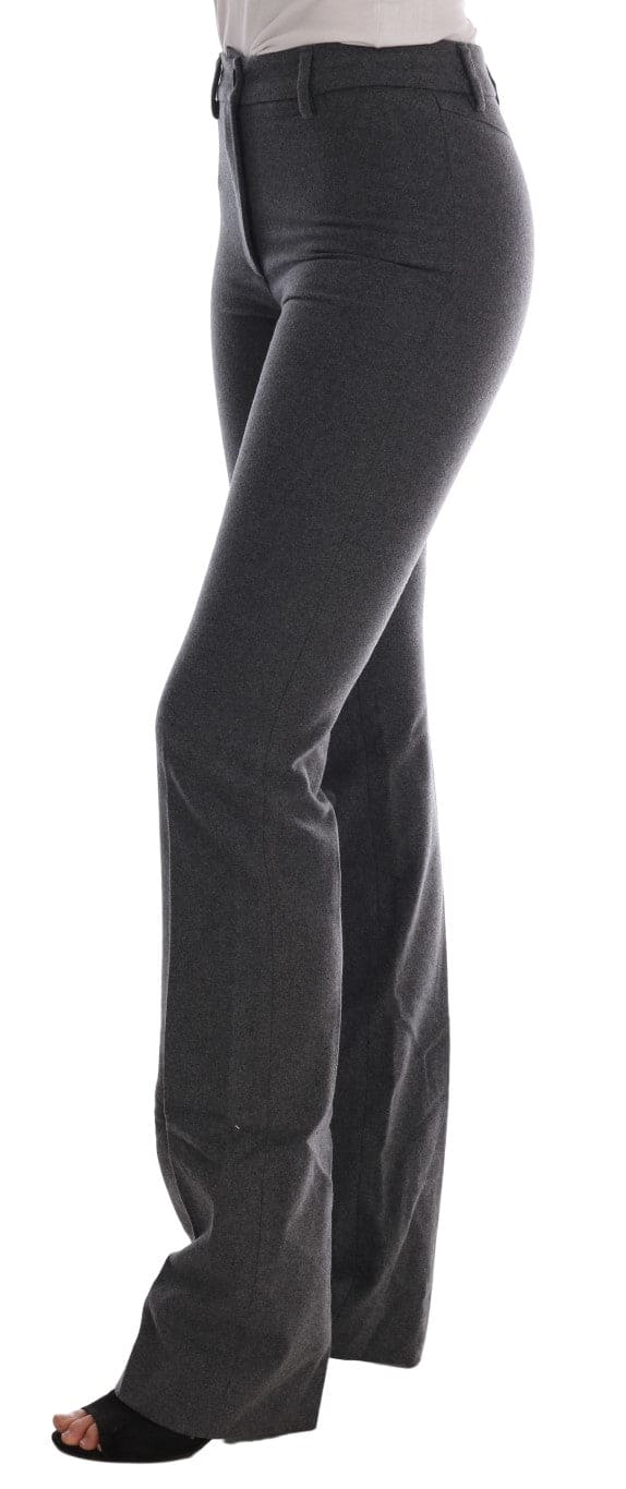 Pantalones formales elegantes grises de Ermanno Scervino: elegancia refinada