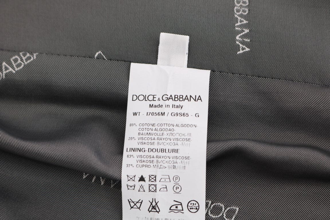 Gilet élégant gris Dolce &amp; Gabbana