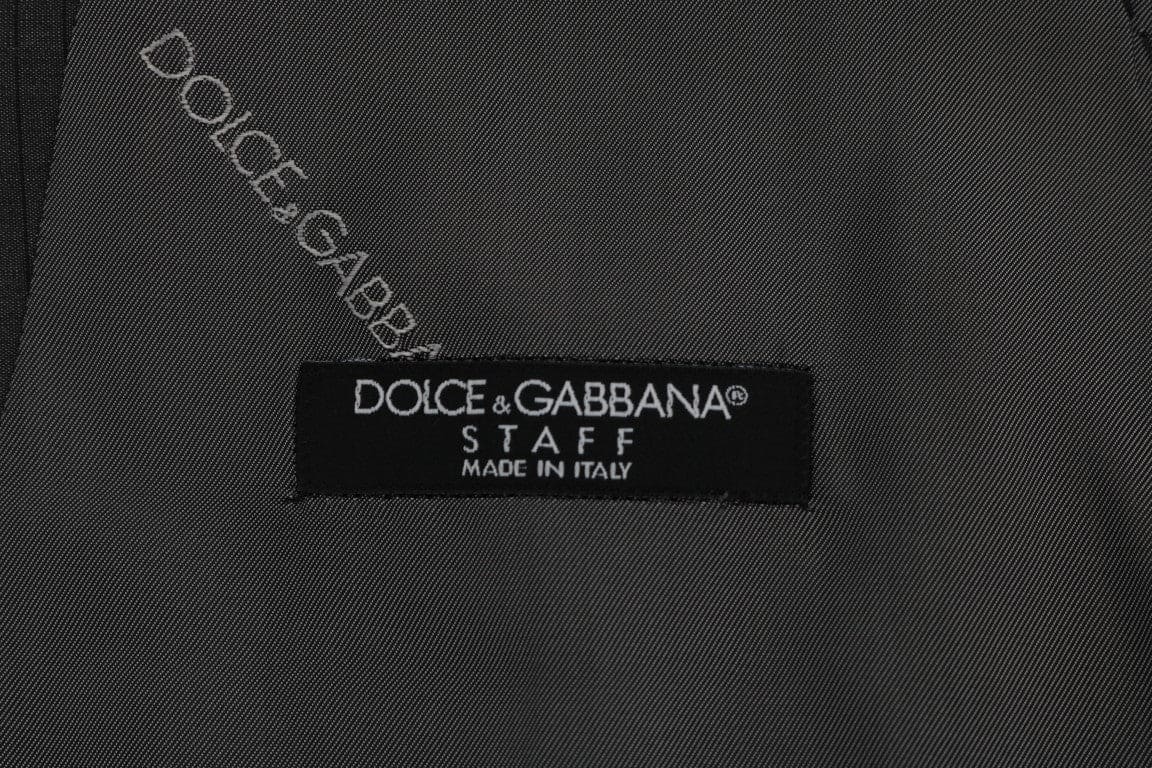 Gilet simple boutonnage gris élégant Dolce &amp; Gabbana