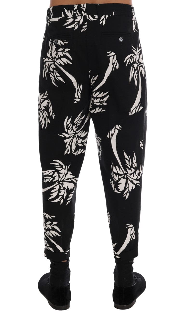 Pantalon élégant à imprimé arbre Dolce &amp; Gabbana