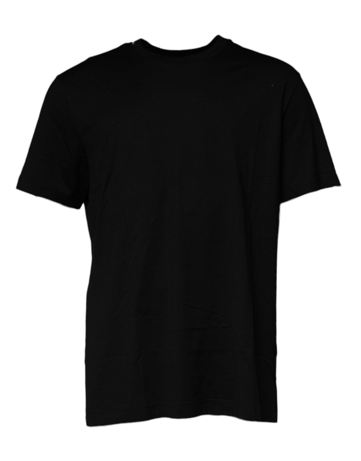 Dolce & Gabbana Black Crew Neck Short Sleeve T-shirt