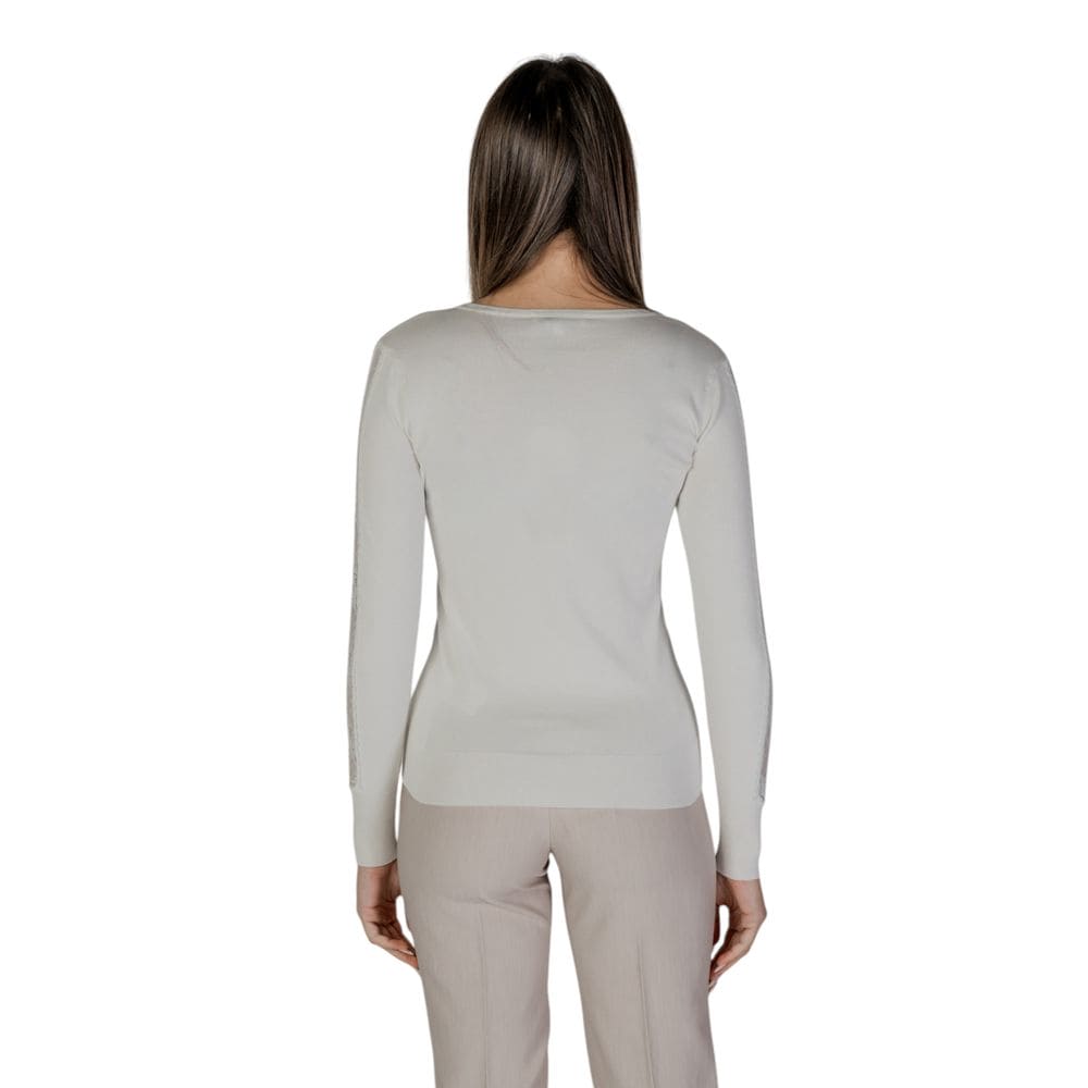 Morgan De Toi White Viscose Tops & T-Shirt