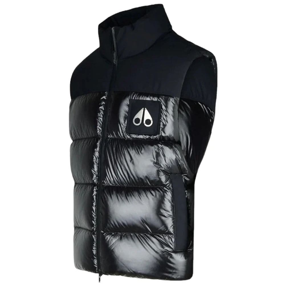 Moose Knuckles Black Polyester Vest