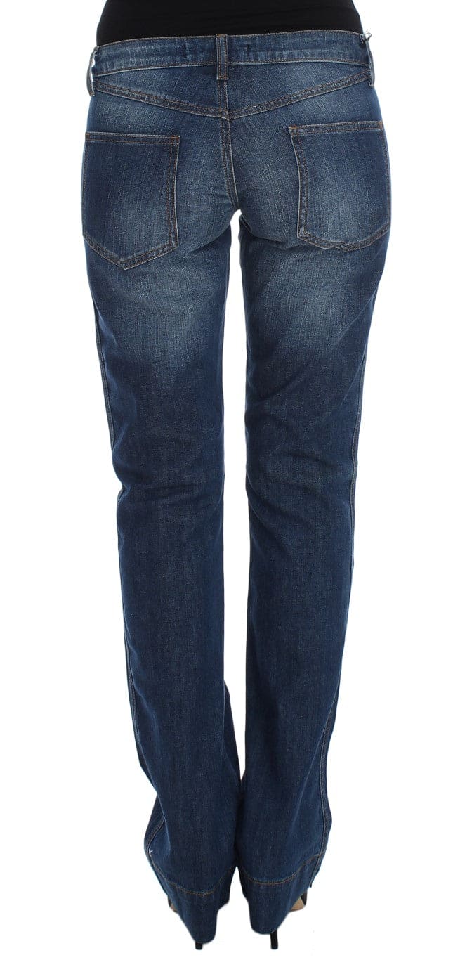 Jean bootcut bleu délavé Cavalli Chic