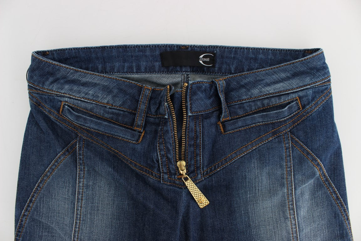 Jean bootcut bleu délavé Cavalli Chic