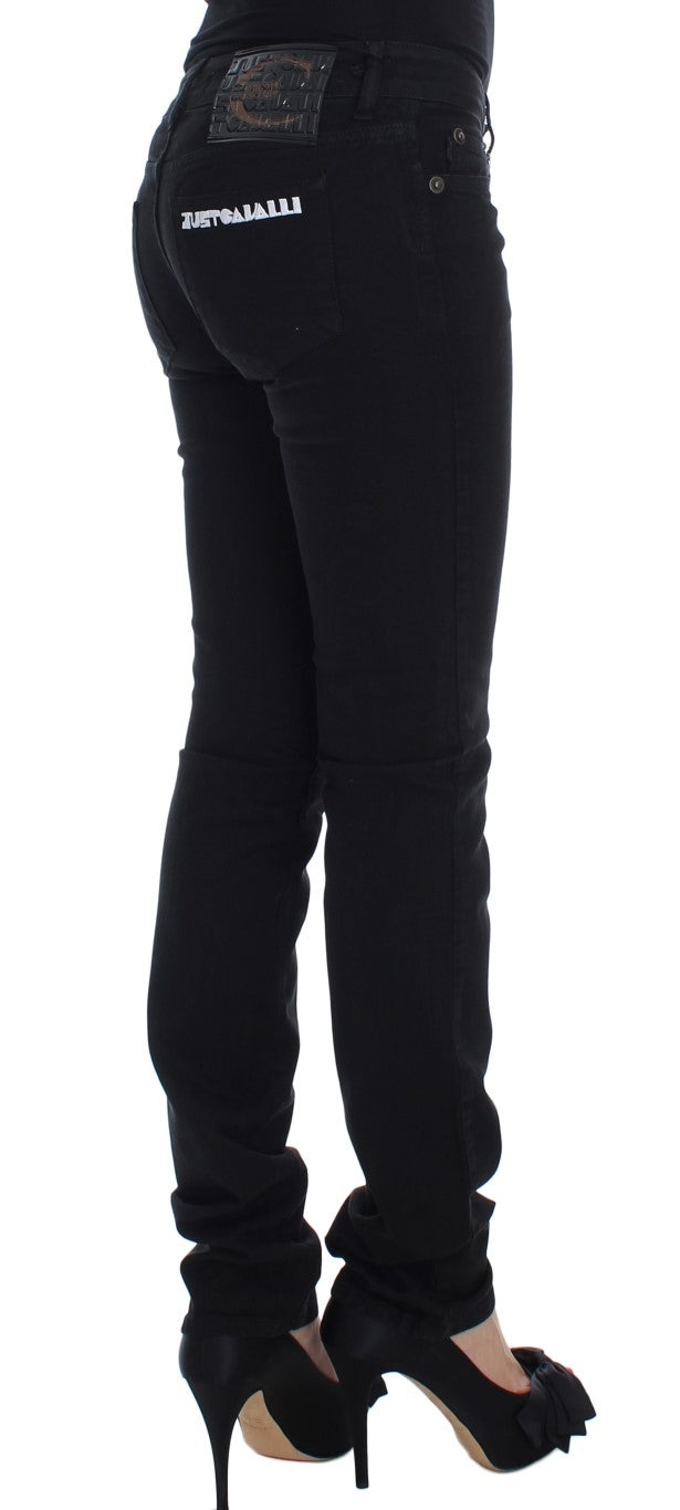 Jean slim skinny chic Cavalli noir