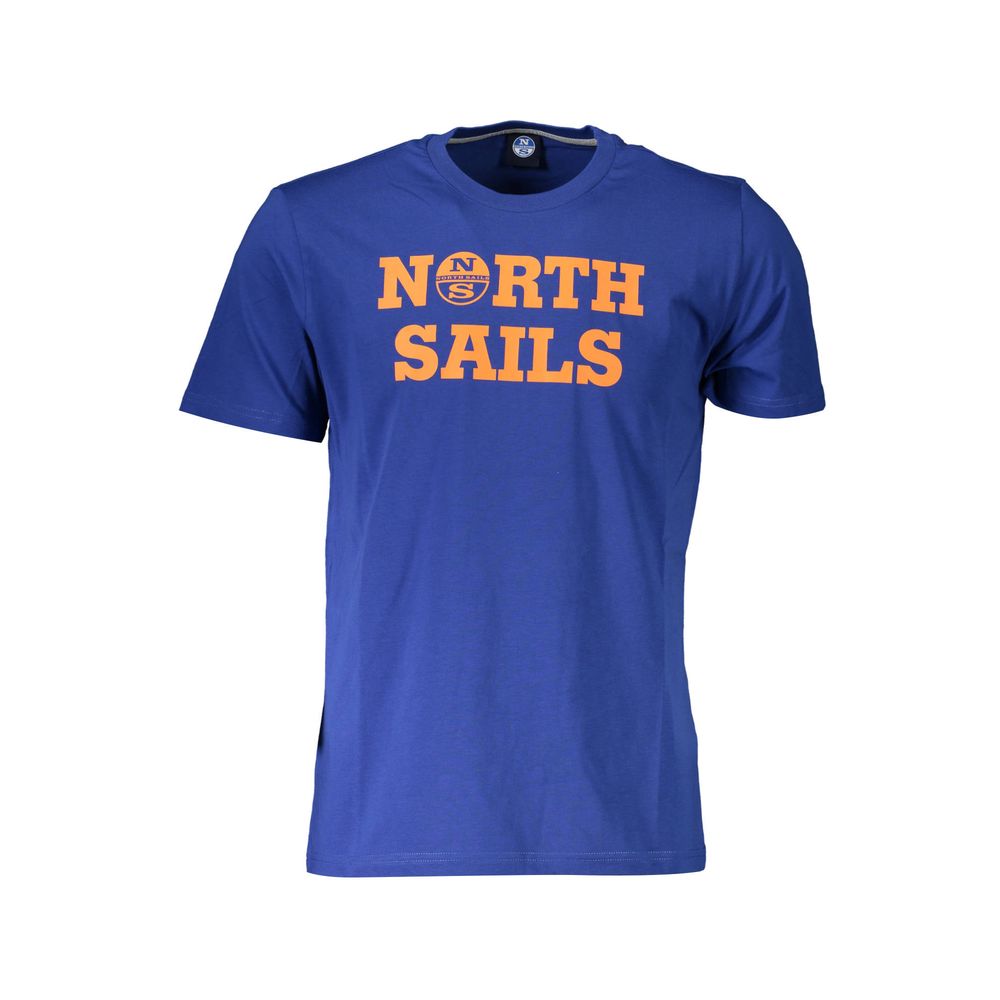 Camiseta de algodón azul chic con estampado exclusivo de North Sails