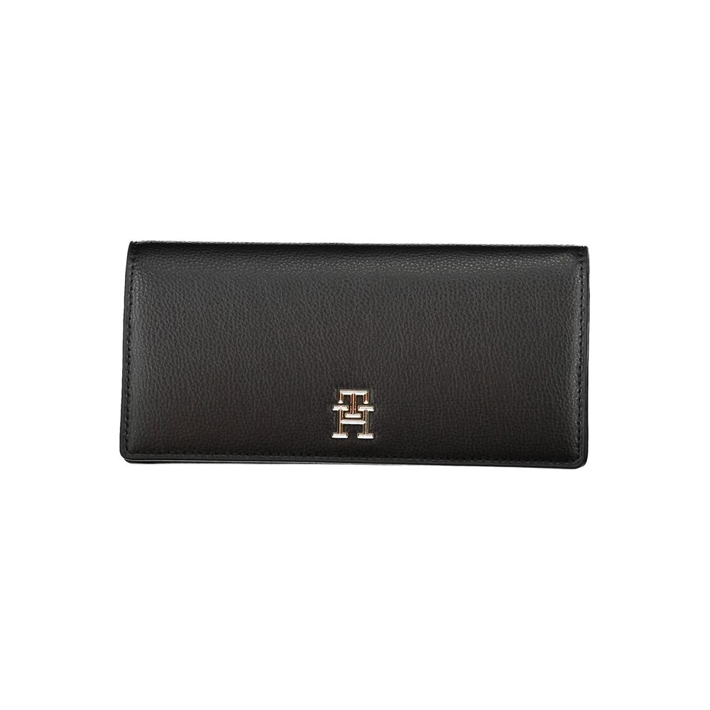 Tommy Hilfiger Black Polyethylene Women Wallet