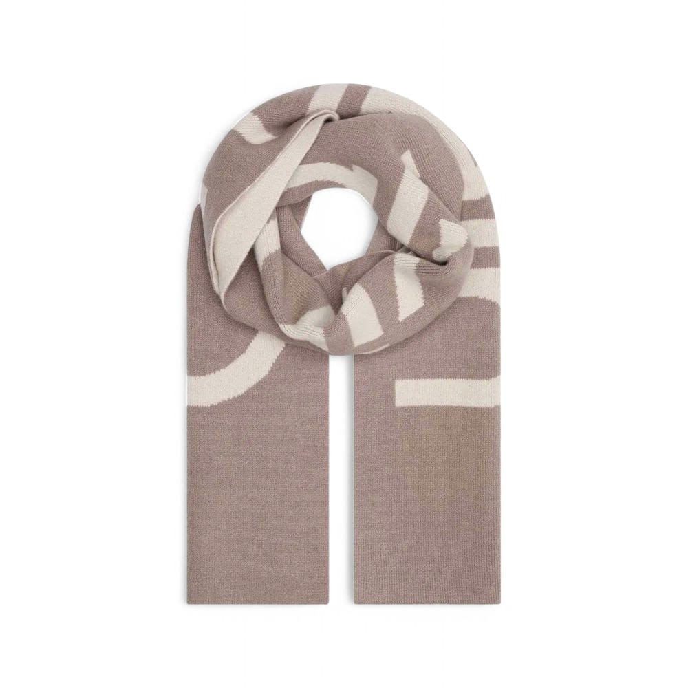 Calvin Klein Beige Wool Scarf