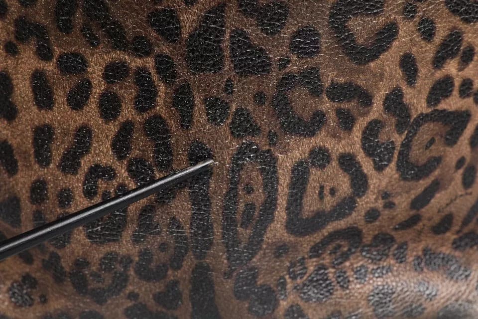 Sac cabas à bandoulière Dolce &amp; Gabbana en cuir de veau marron et noir à imprimé léopard