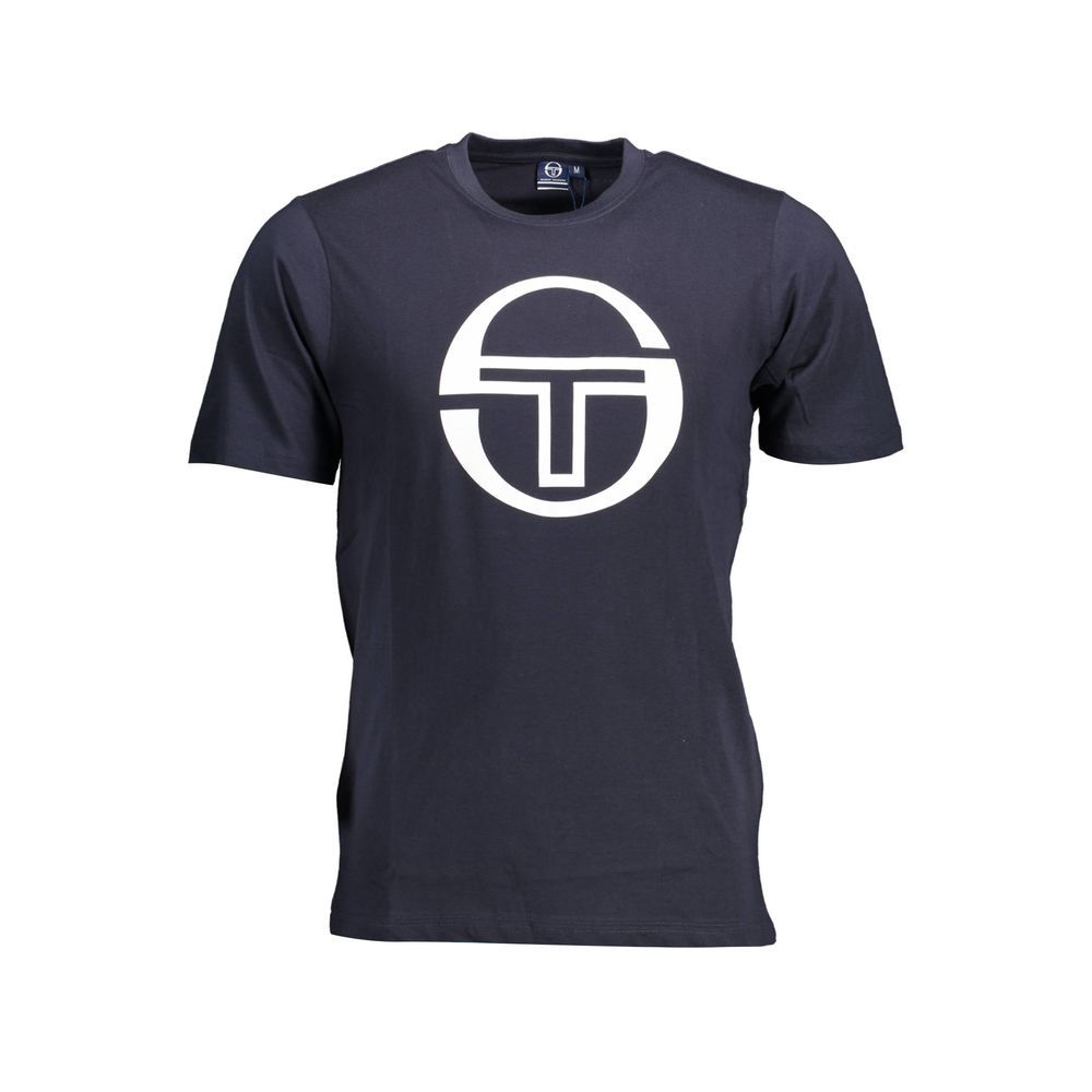 Sergio Tacchini Camiseta Algodón Azul