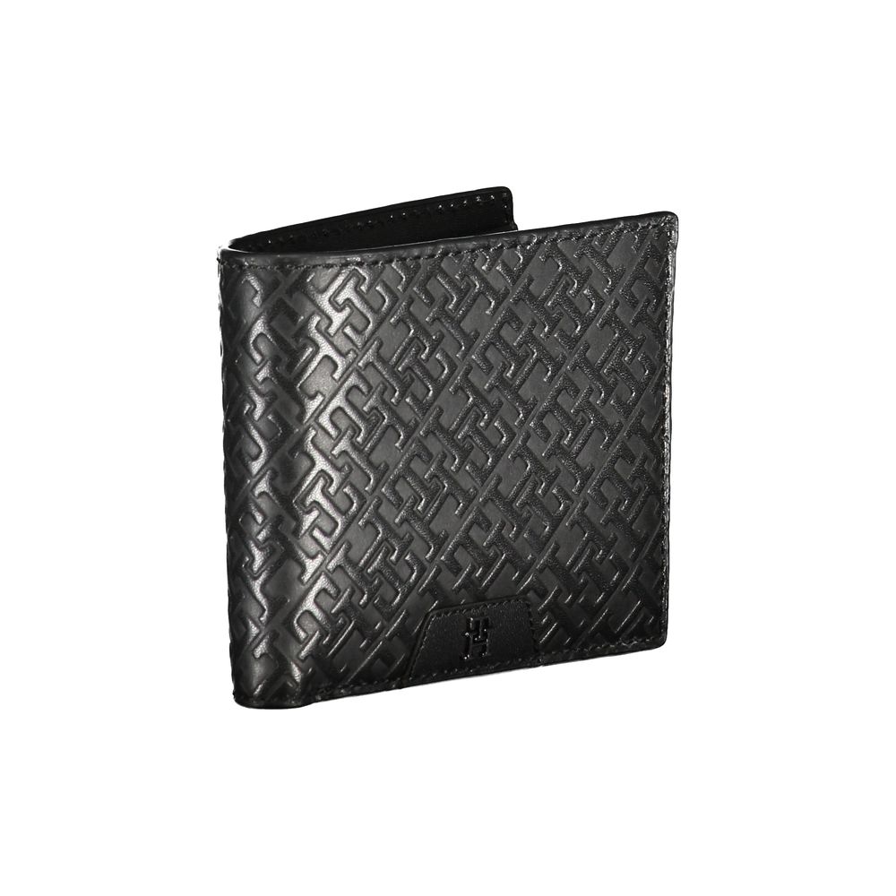 Tommy Hilfiger Elegant Leather Wallet with Coin Purse