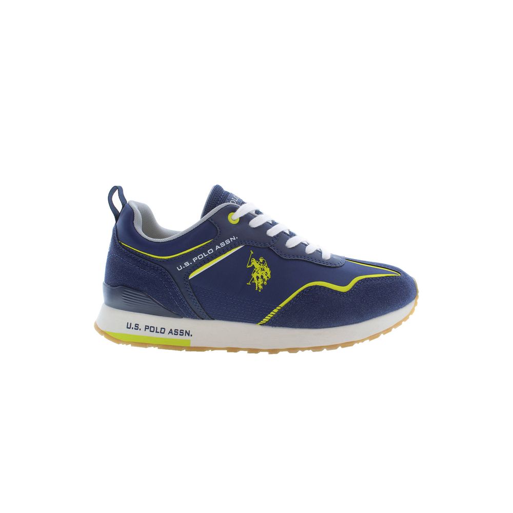 US POLO ASSN. Zapatillas deportivas elegantes con cordones en azul