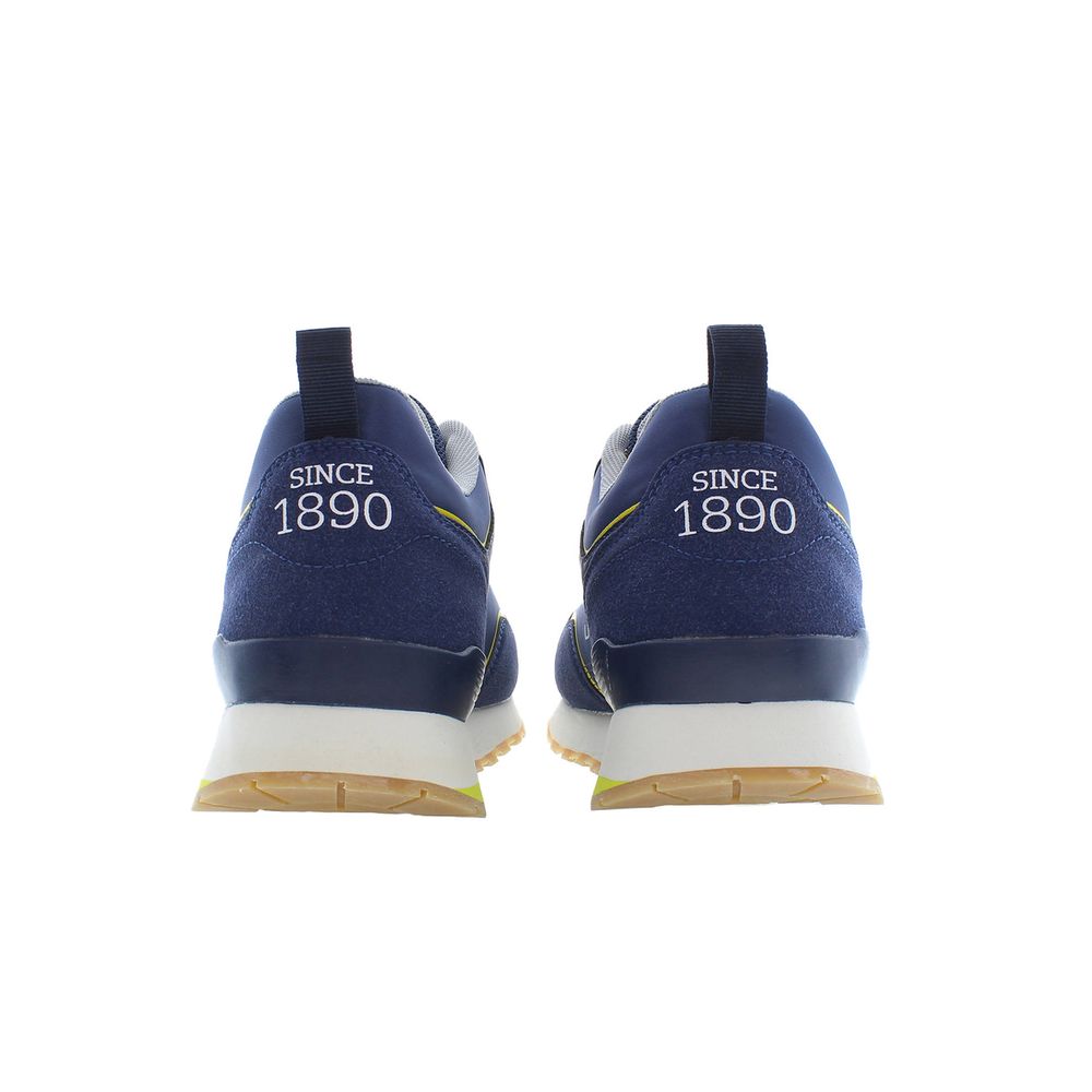 US POLO ASSN. Zapatillas deportivas elegantes con cordones en azul