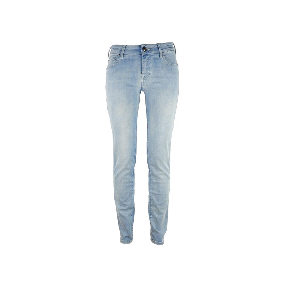 Jacob Cohen Blue Cotton Jeans & Pant