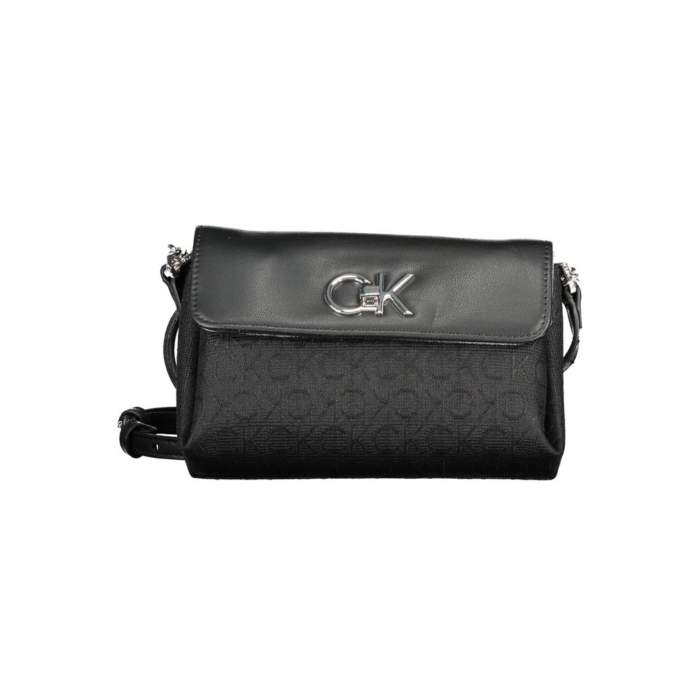 Calvin Klein Black Polyester Handbag