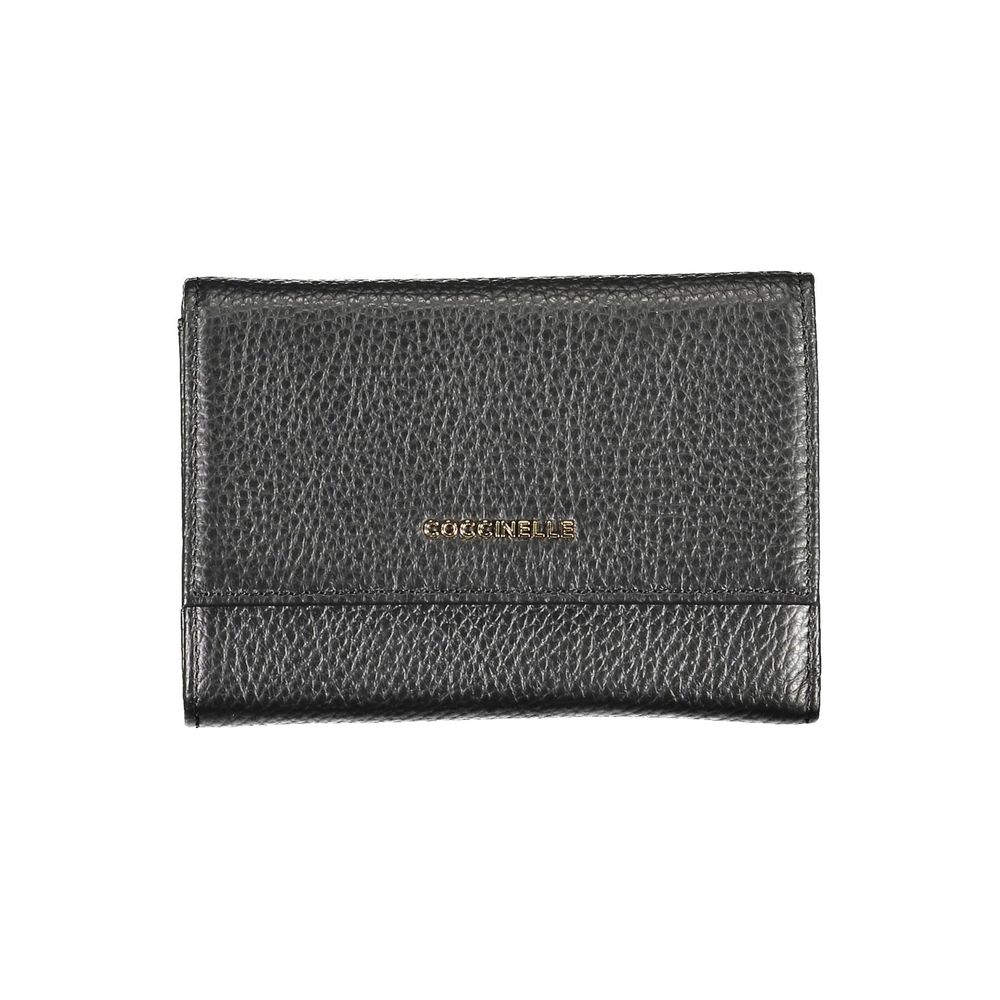 Coccinelle Black Leather Women Wallet