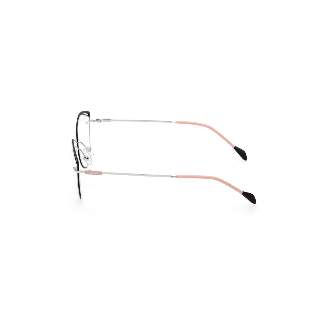 Emilio Pucci Black Metal Glasses (Frames)