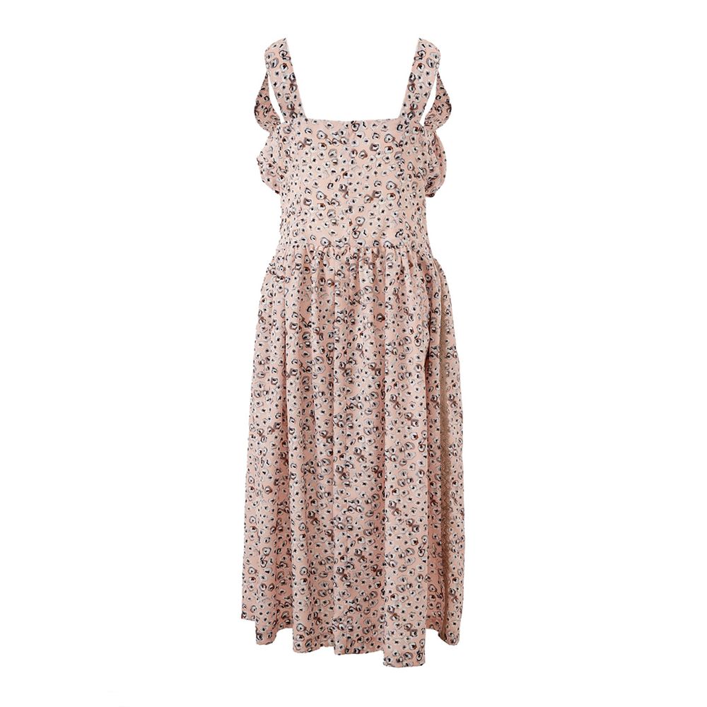 Lardini Pink Acetate Casual Dress