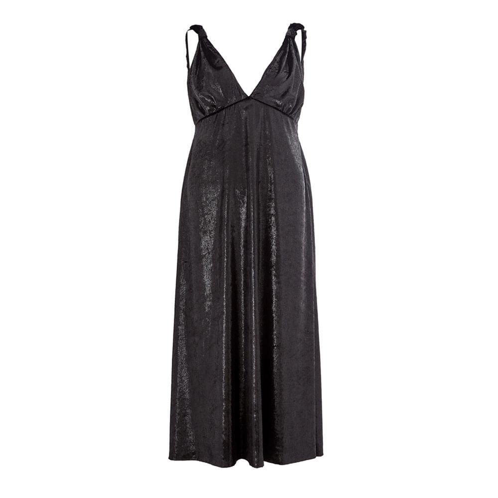Lardini Black Polyester Cocktail Dress