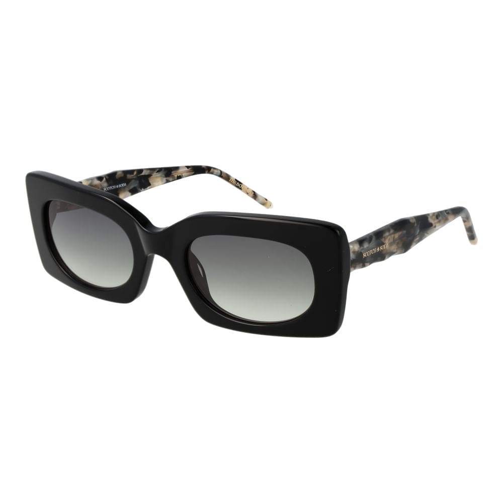 Scotch & Soda Black Acetate Sunglasses