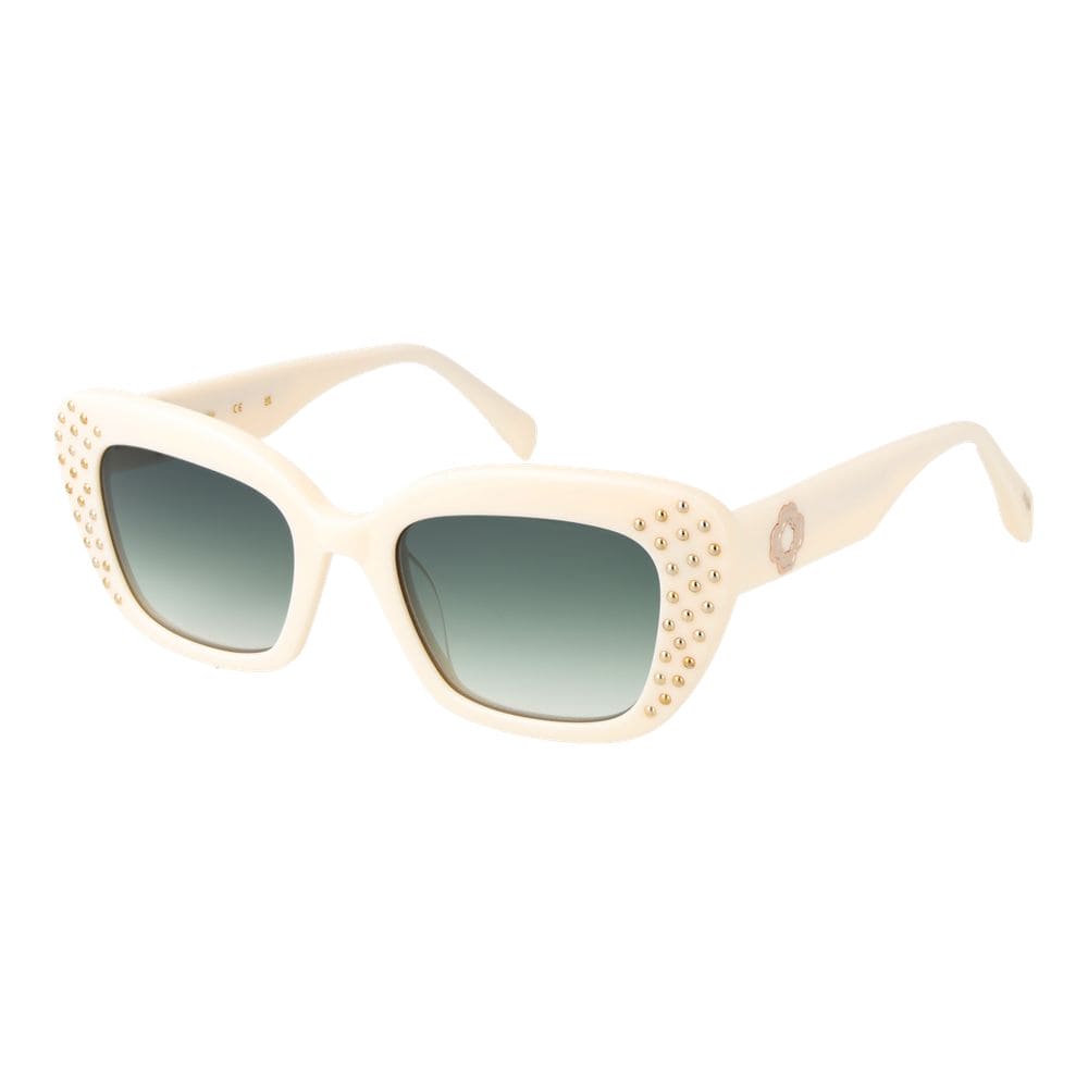 Maje Cream Acetate Sunglasses