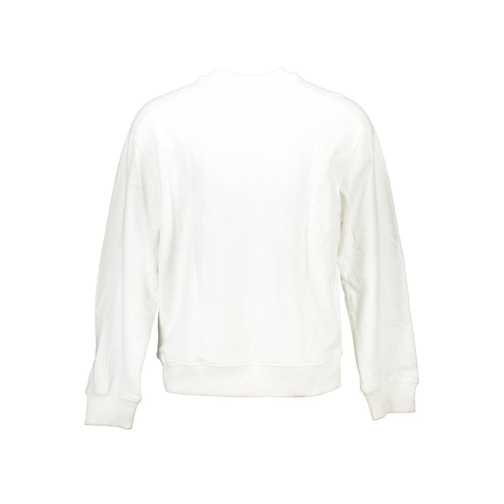 Calvin Klein Bianco Cotton Mens Sweatshirt