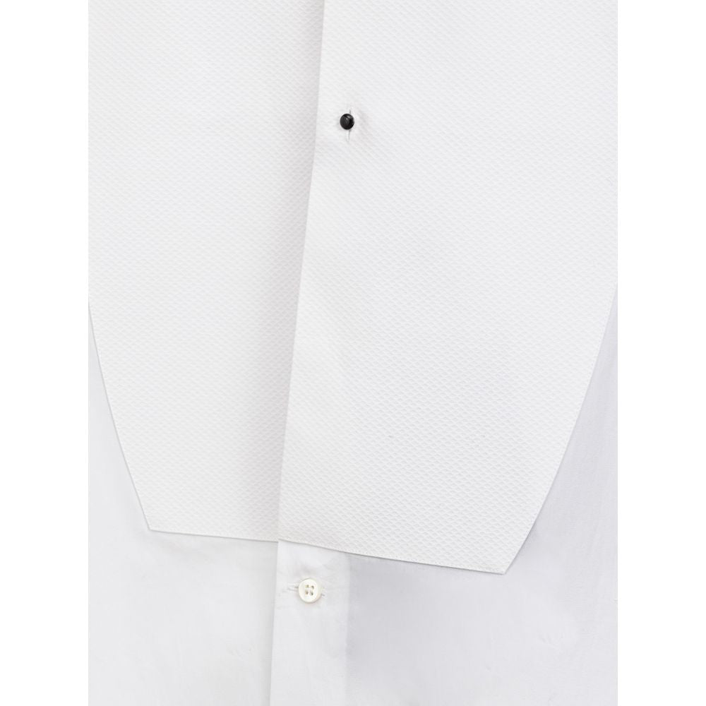 Chemise en coton blanc Dolce &amp; Gabbana