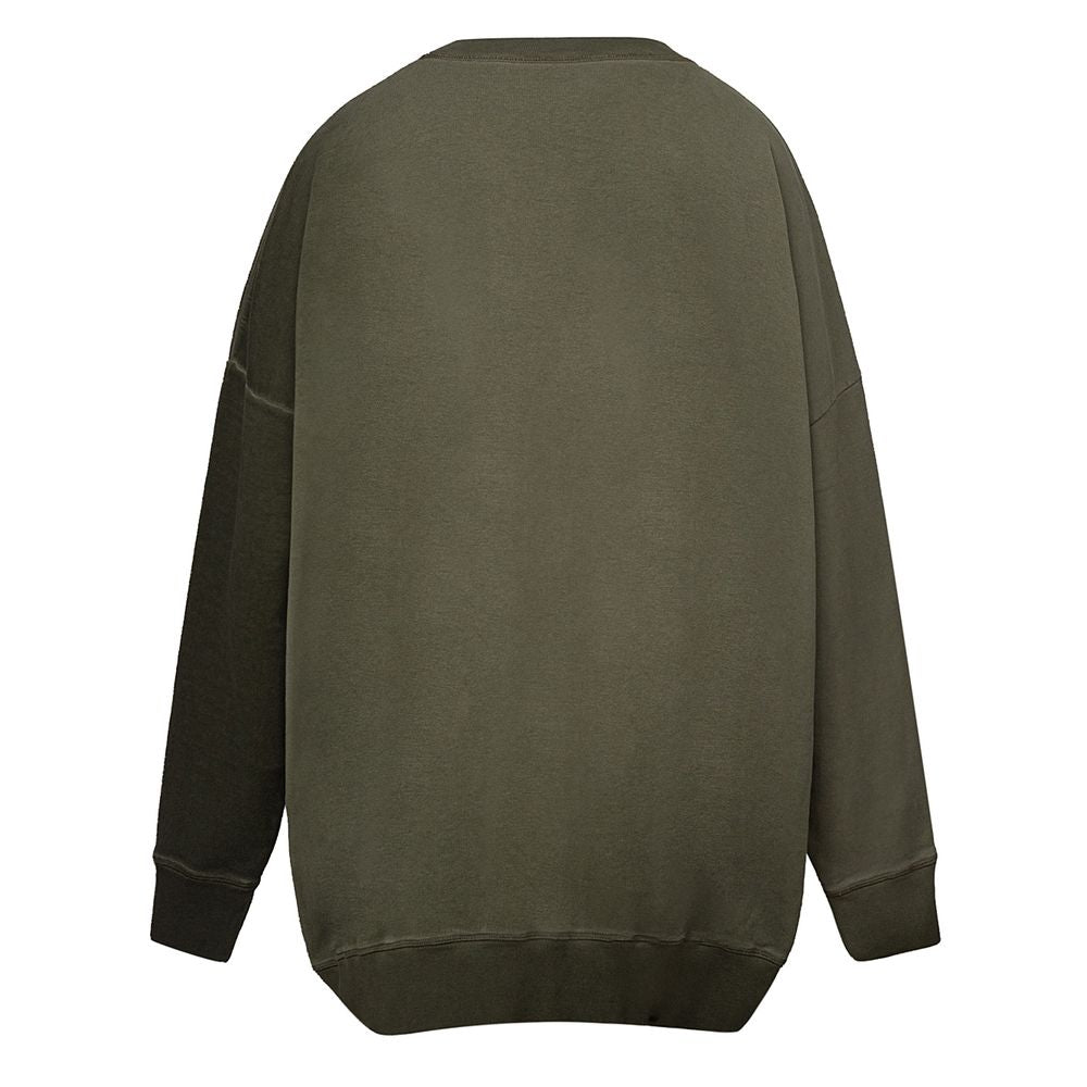 Pull en coton vert Dsquared²