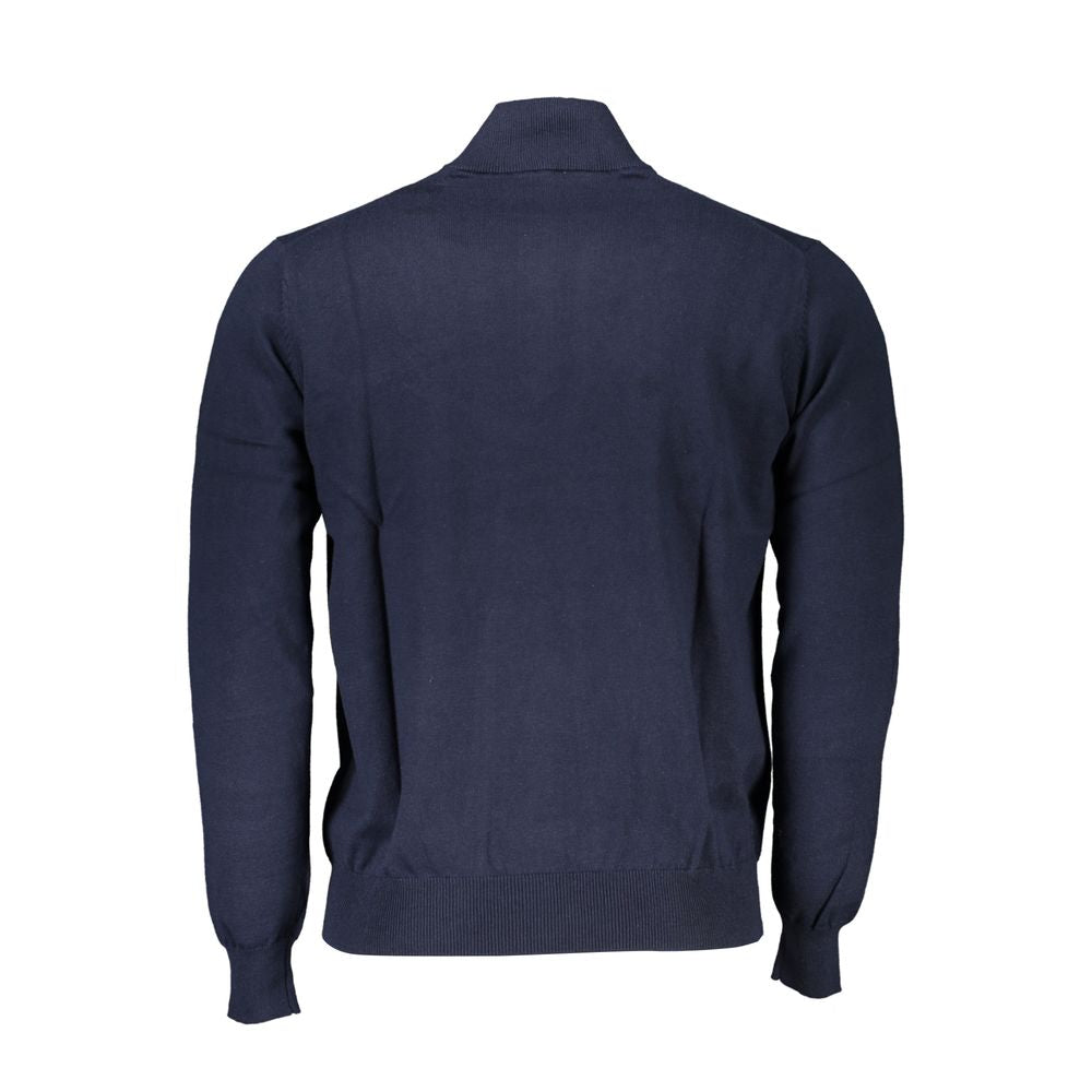 Harmont & Blaine Blue Cotton Men's Sweater