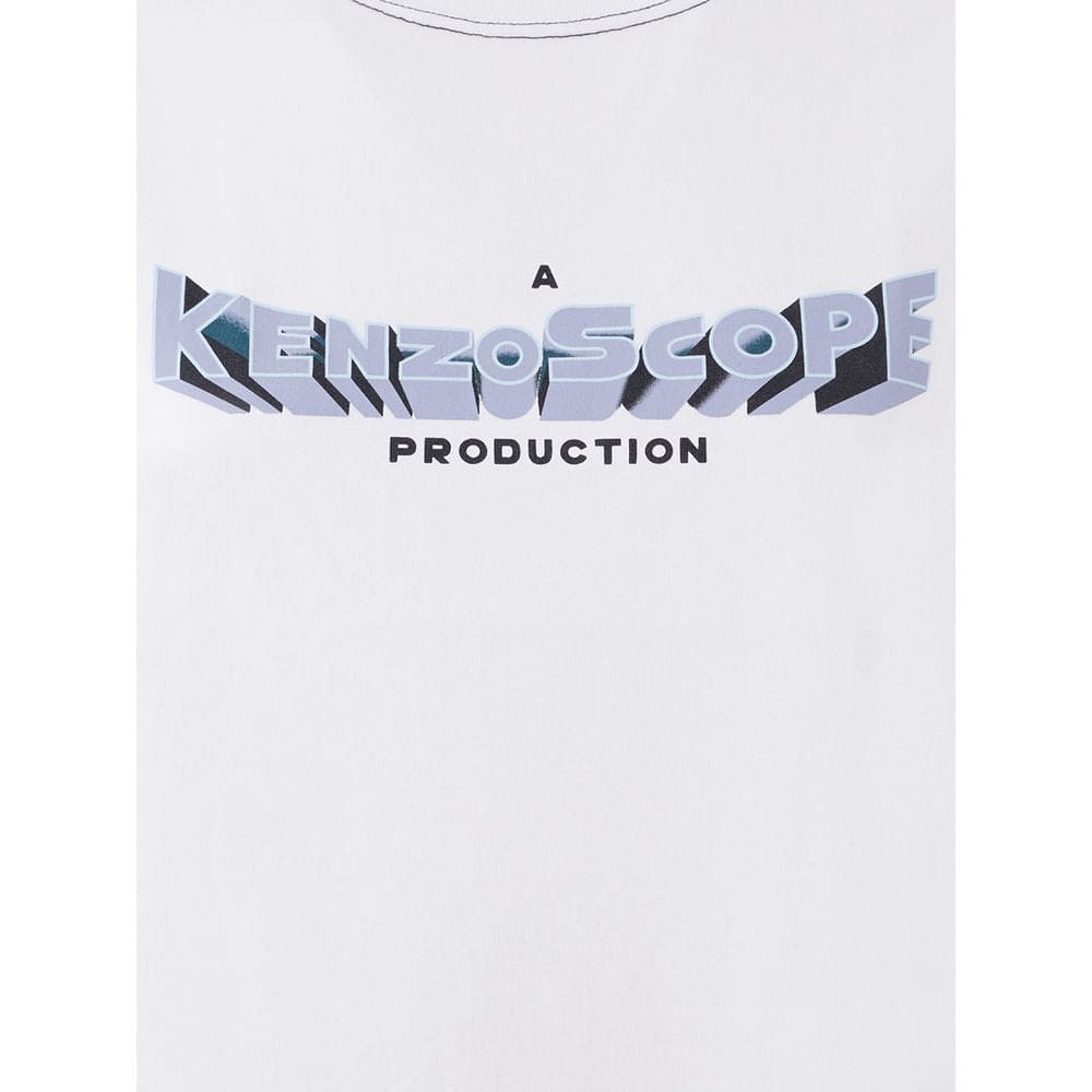 Kenzo White Cotton T-Shirt