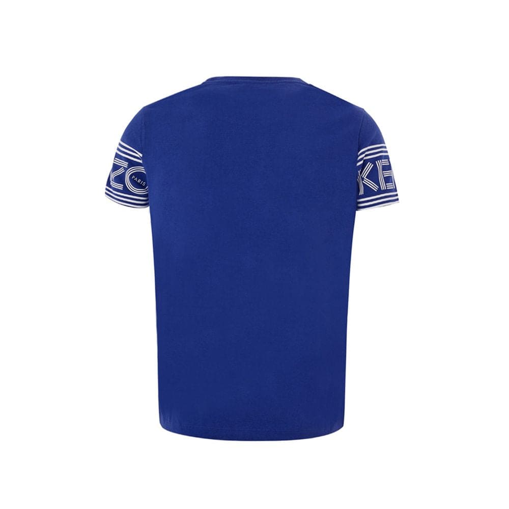 Kenzo Blue Cotton T-Shirt