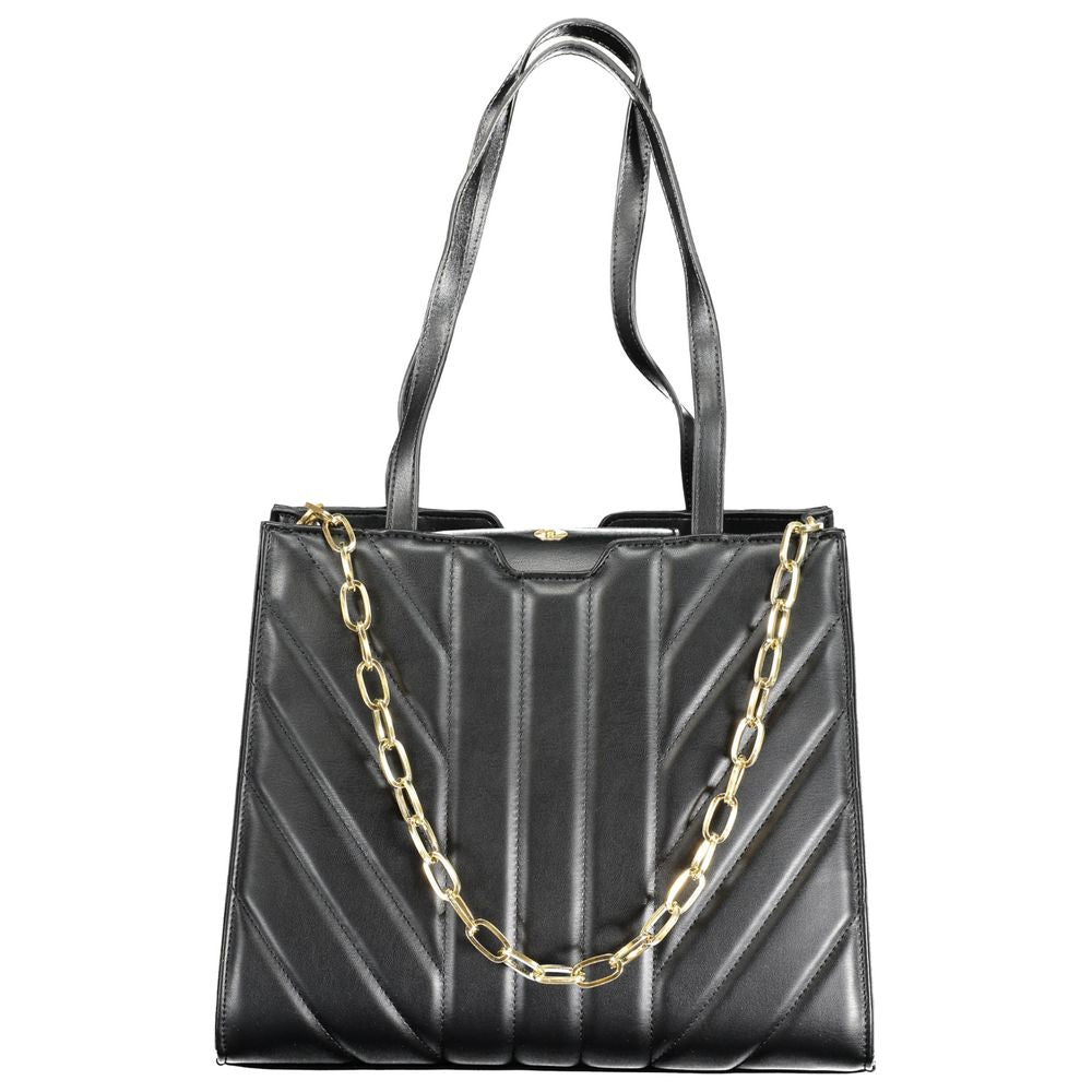 Valentino Black Polyurethane Women's Bag