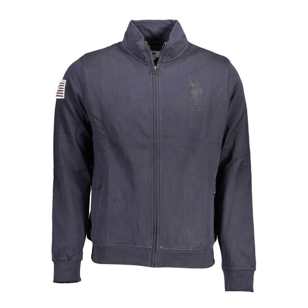 U.S. POLO ASSN. Blue Cotton Men Sweatshirt