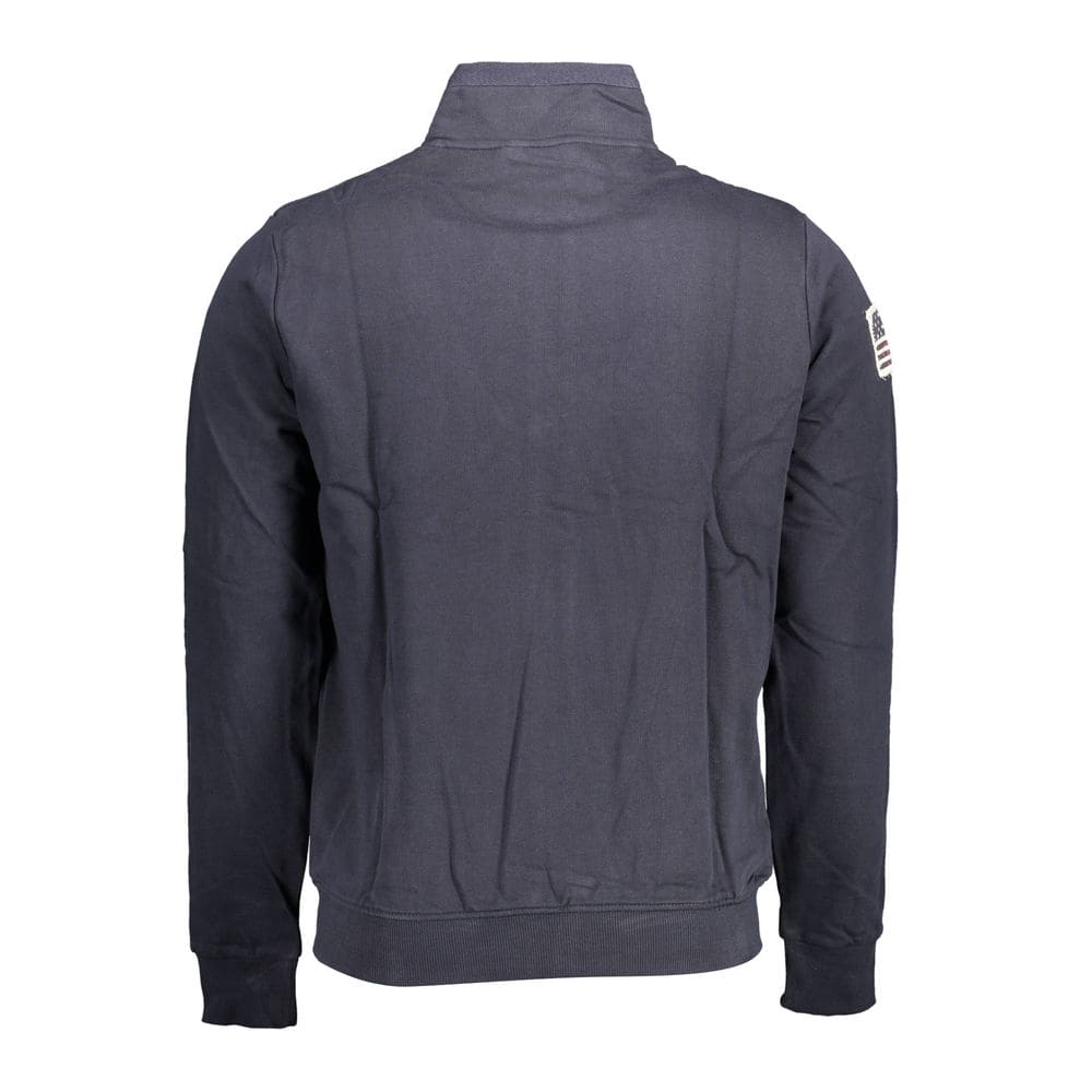U.S. POLO ASSN. Blue Cotton Men Sweatshirt