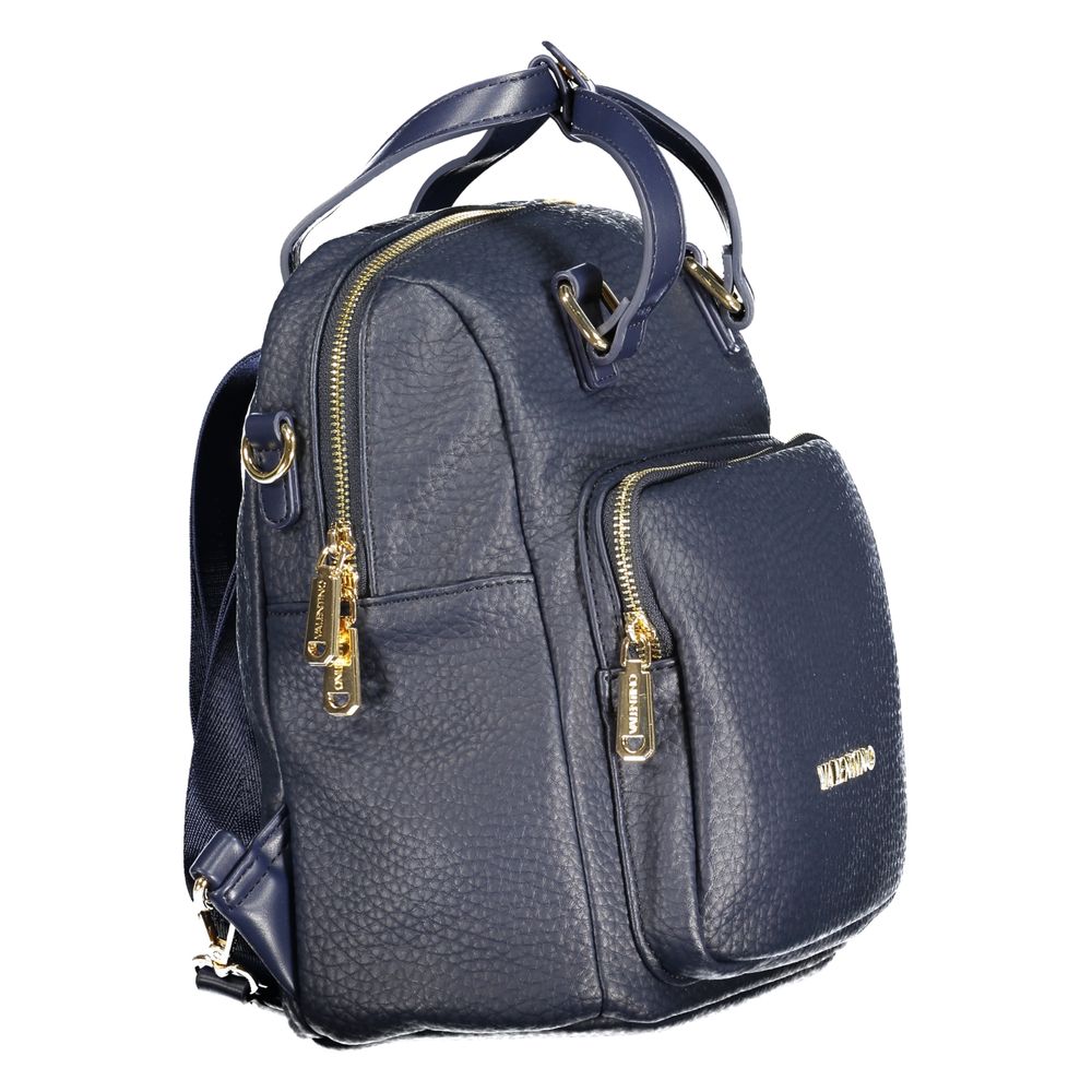Valentino Blue Polyethylene Backpack