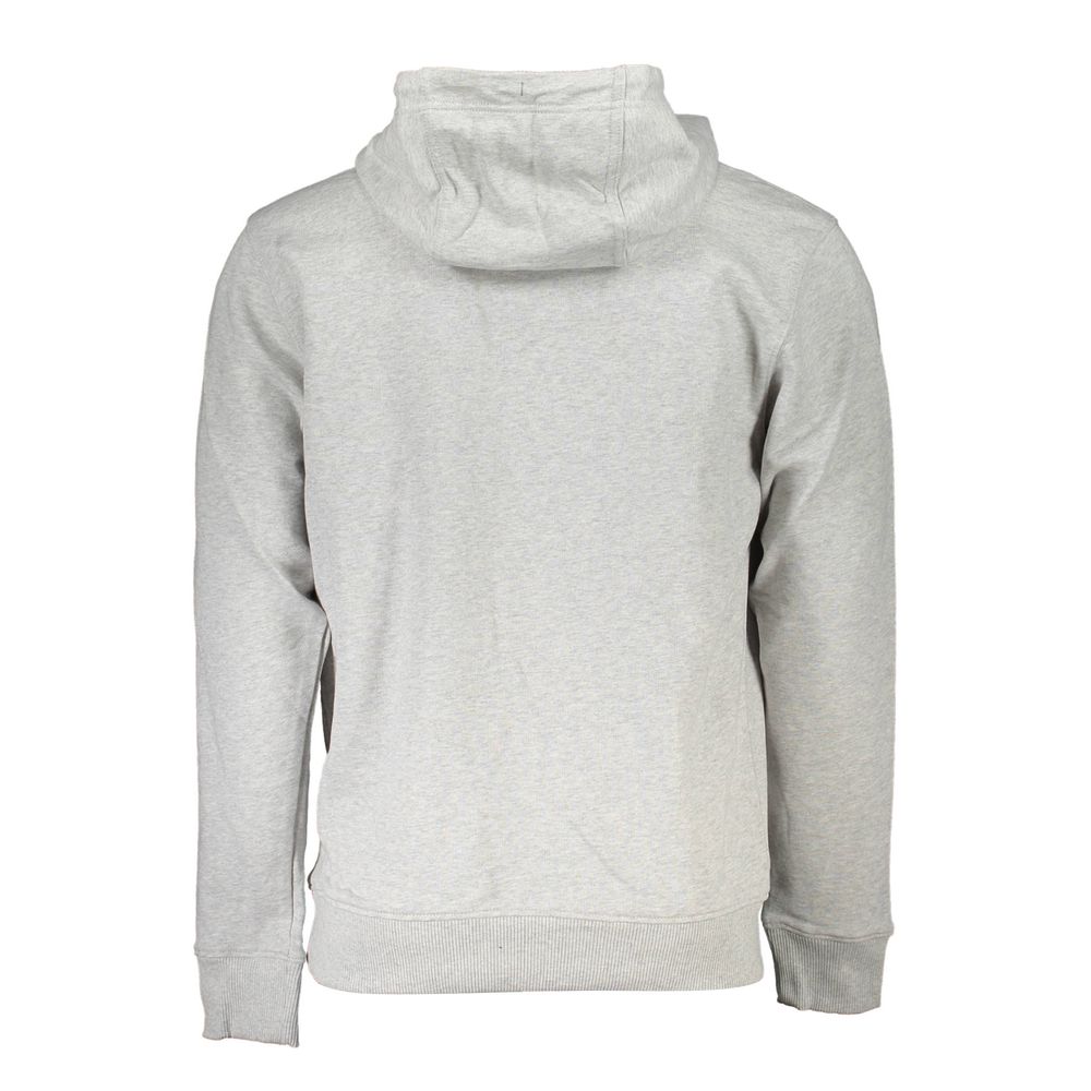 Tommy Hilfiger Grigio Cotton Men's Hoodie
