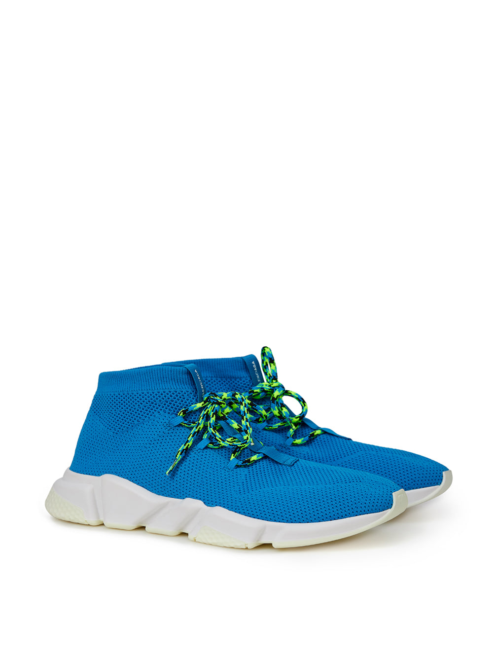 Baskets en coton bleu exquises de Balenciaga pour hommes