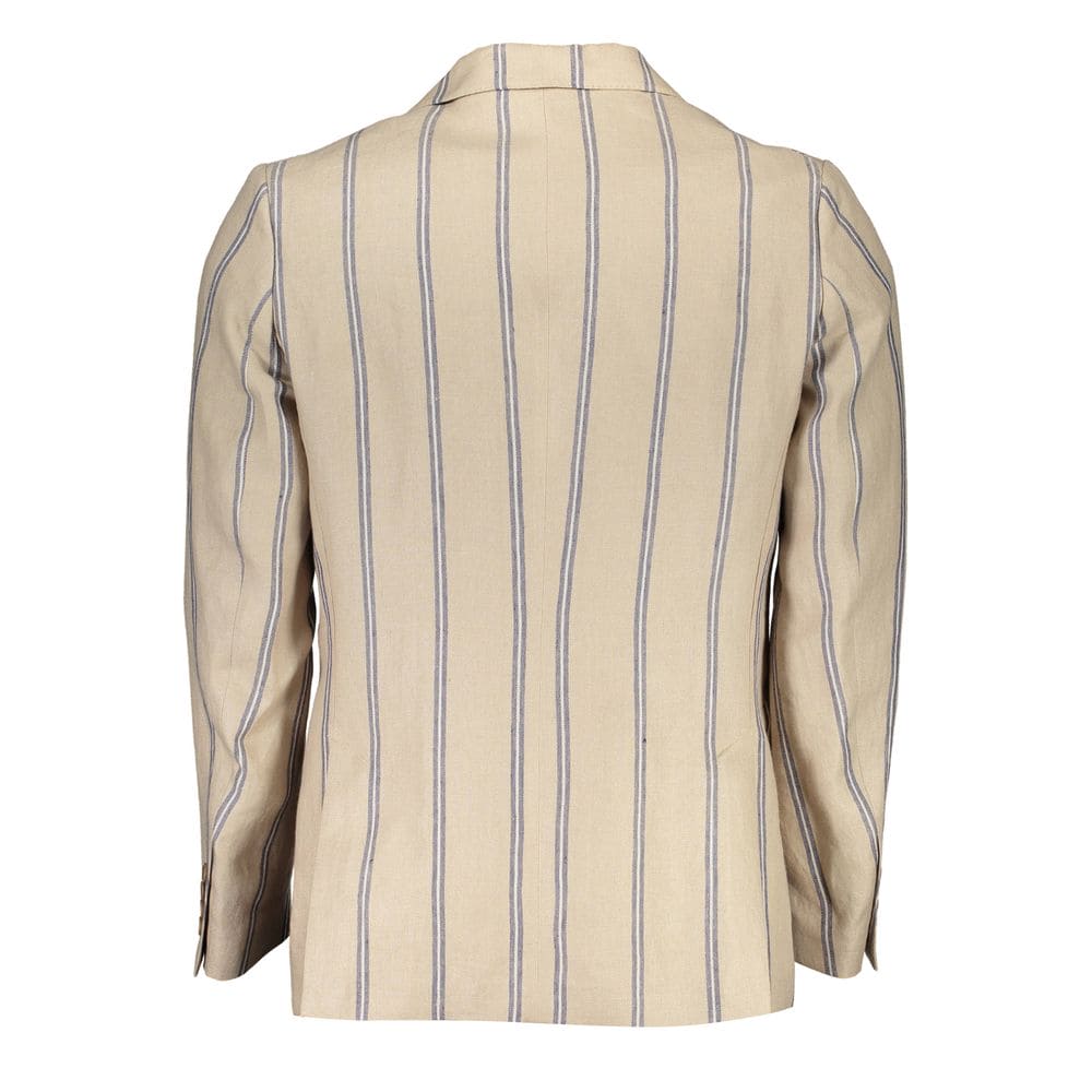 Gant Beige Linen Men's Jacket