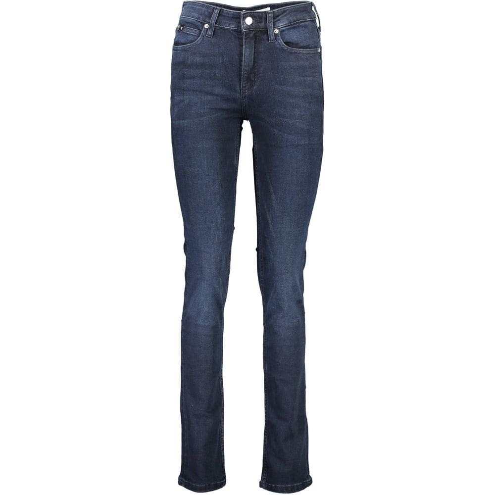Calvin Klein Blu Cotton Women Jeans