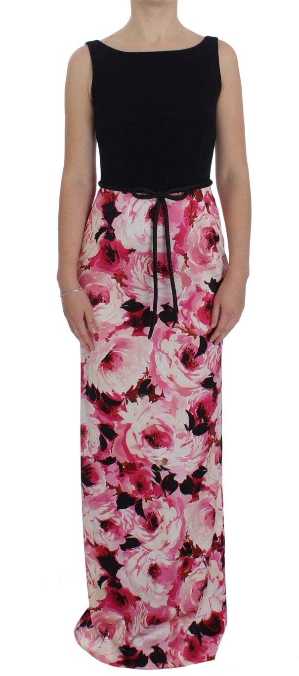 Robe longue fourreau florale élégante de Dolce &amp; Gabbana