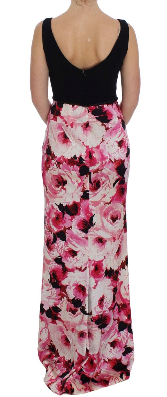 Robe longue fourreau florale élégante de Dolce &amp; Gabbana