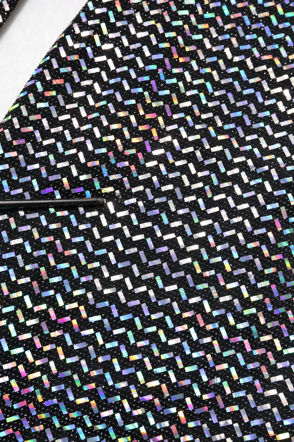 Mini-robe moulante en nylon noir à ornements Dolce &amp; Gabbana