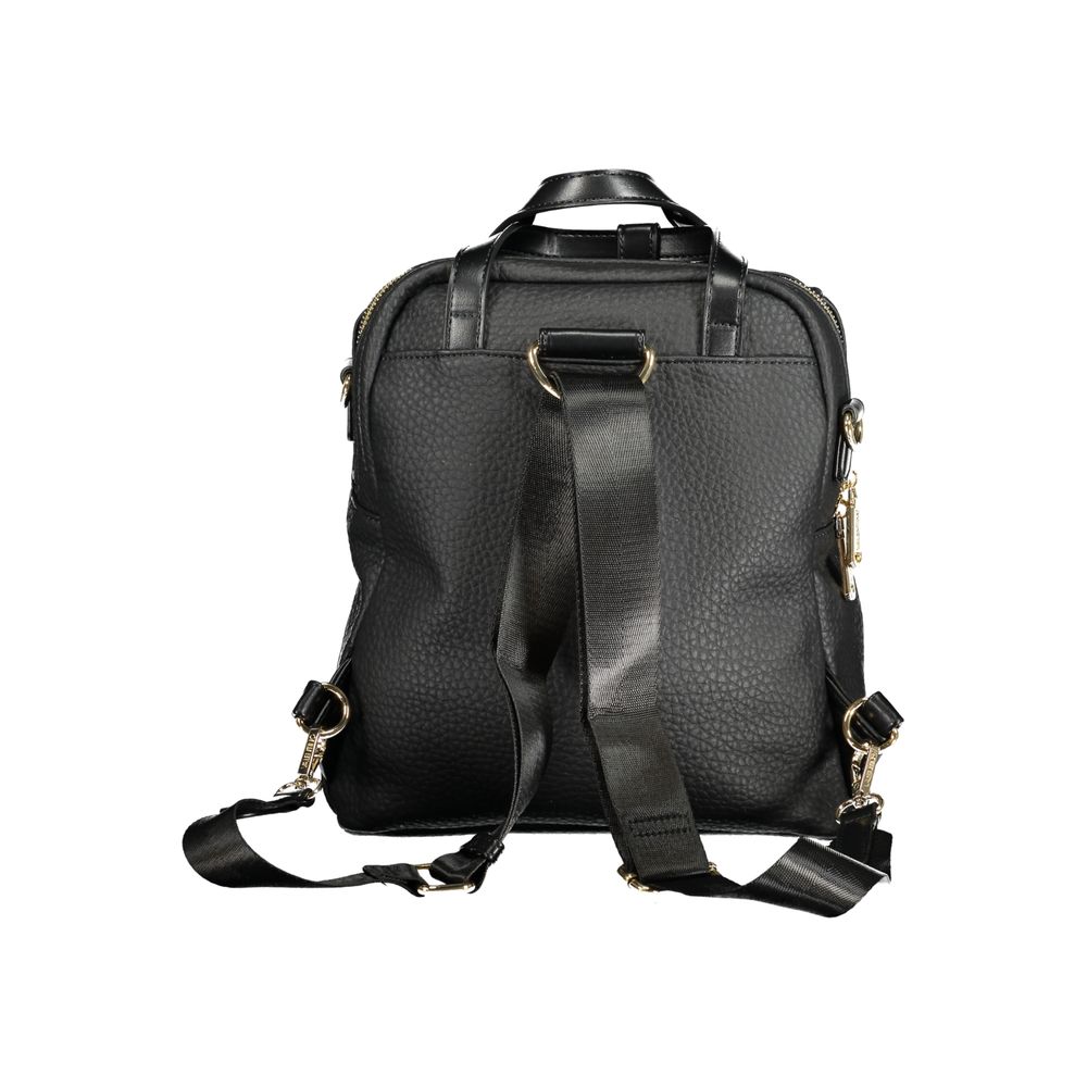 Valentino Black Polyethylene Backpack